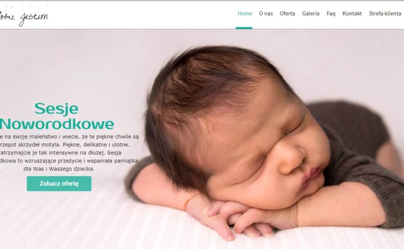 Narodziny brzdąca to okres niespotykany pożądamy zatrzymać ową chwile.